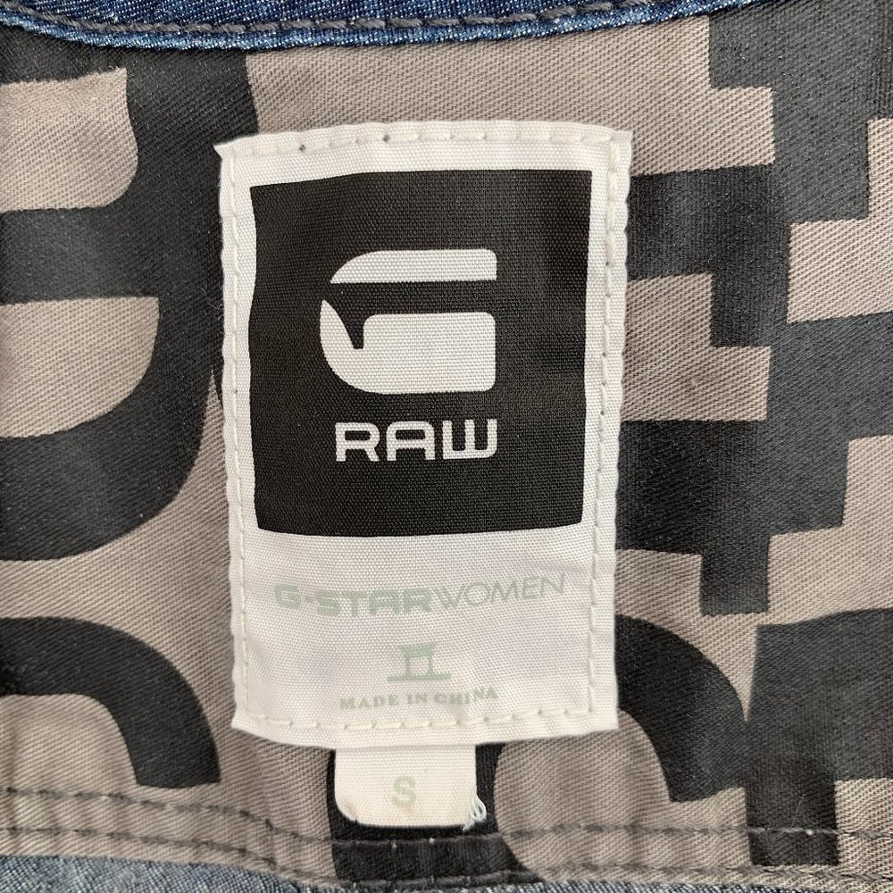 G-STAR RAW Denim Flight Suit style Jumpsuit - Picture 8 of 14